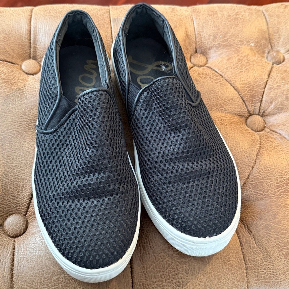 Sam Edelman Lacey Black Mesh Shoes